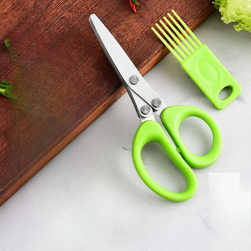 Manual Shredder Scissors - A Portable Shredder Used to Print Unreadable Waste, Decompression Tools, Cutting Paper, Onions Qme 1PC