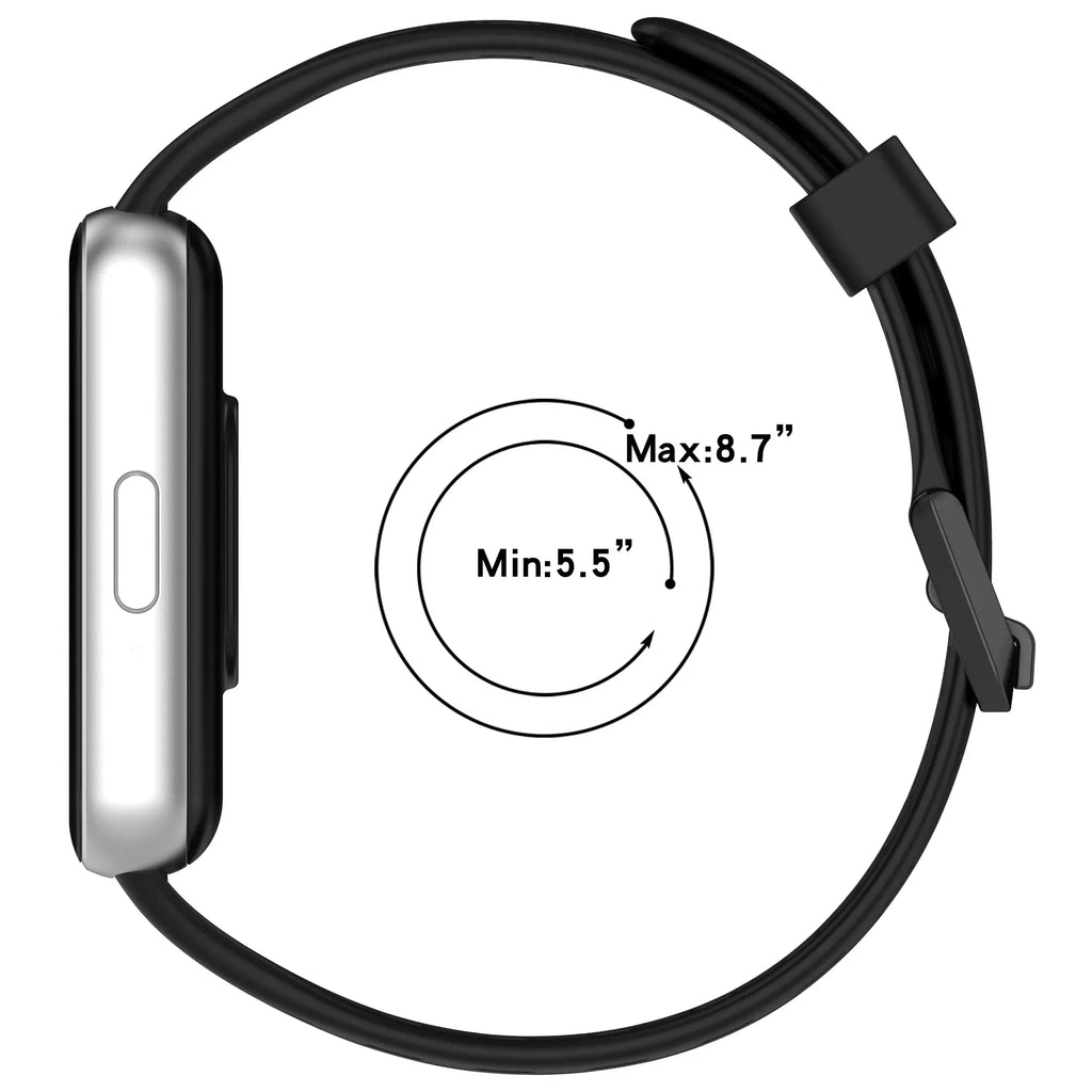 Breathable Straps for Samsung Galaxy FIT 3 Silicone Band Women Men Soft Sport Band for Samsung Smartwatch FIT3 Wriatband Qme