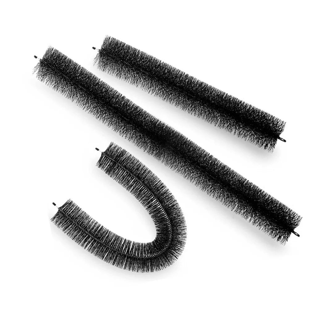 1m Roof Leaf Cleaning Gutter Brush Filter Prevent Obstruction of Roof Drainage Channels Filter Water Pipeline Cleaning Brush Qme