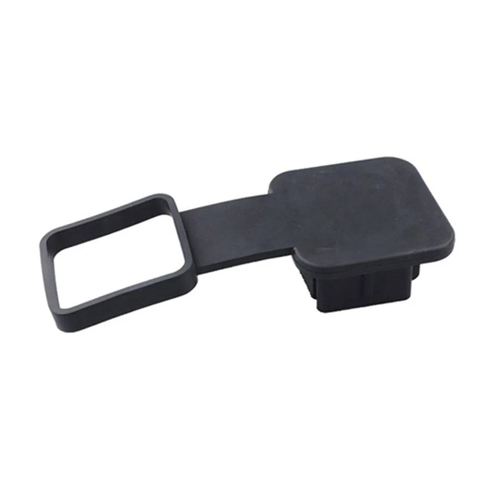 Trailer Hitch Receiver Cover Plug Waterproof Tow Plug Tube Cap Protector Dustproof 2 Inch Receiver Auto Square Plug Qme a
