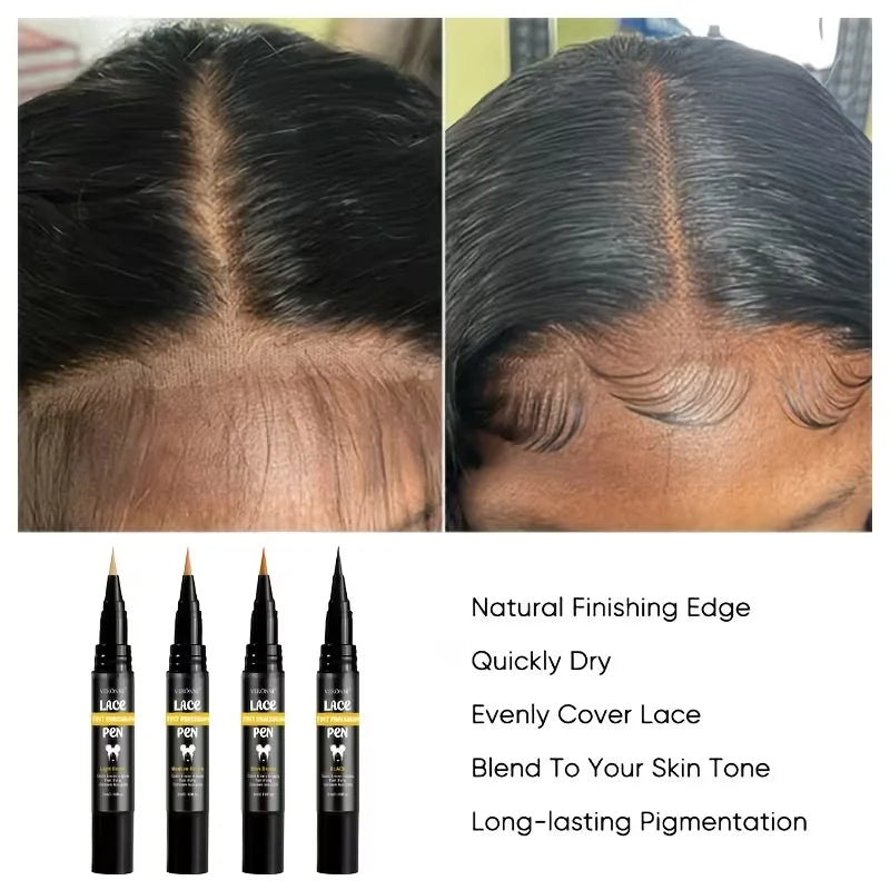 Wig Lace Headgear Dyeing Pens Used Coloring Complementary Qme