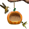 Outside Bird Feeders Fruit Shaped Resin Weatherproof Birdfeeder Qme as showing China Mainland