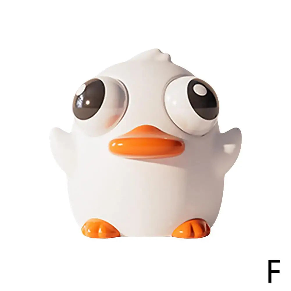 Eye-popping Squeeze Toy Cartoon Animal Sensory Toys Stress Relief Qme F