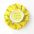 Reusable Ice Water Bag Adults Cold No-leak Elastic Breathable Cute Qme yellow