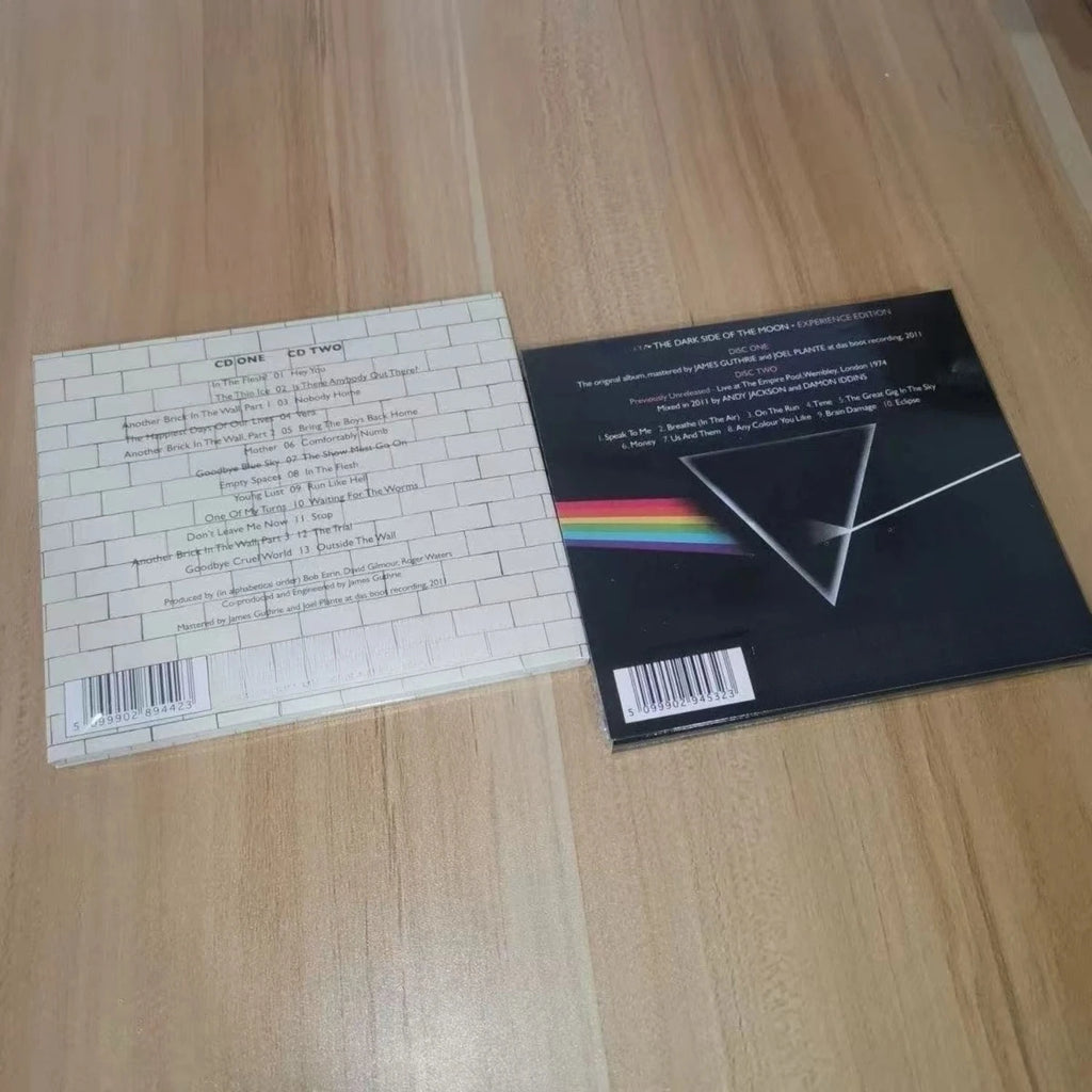 Classic Progressive & Psychedelic Rock CD Collection, Conceptual Albums with Atmospheric Soundscapes & Experimental Production Qme