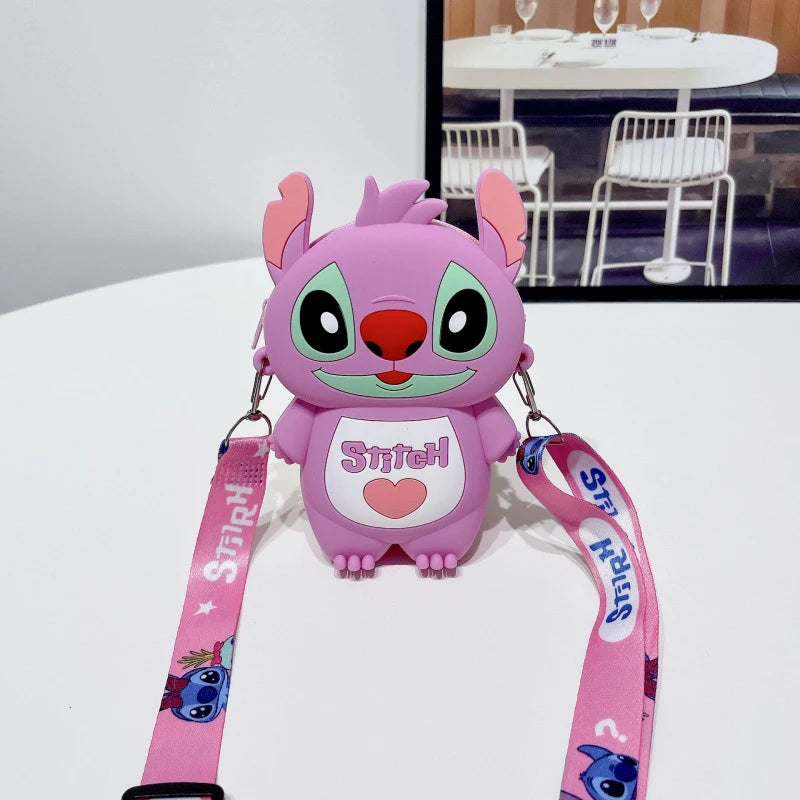 Stitch Cartoon Coin Purse Cute Instagram-style Fashion Bag Students Qme