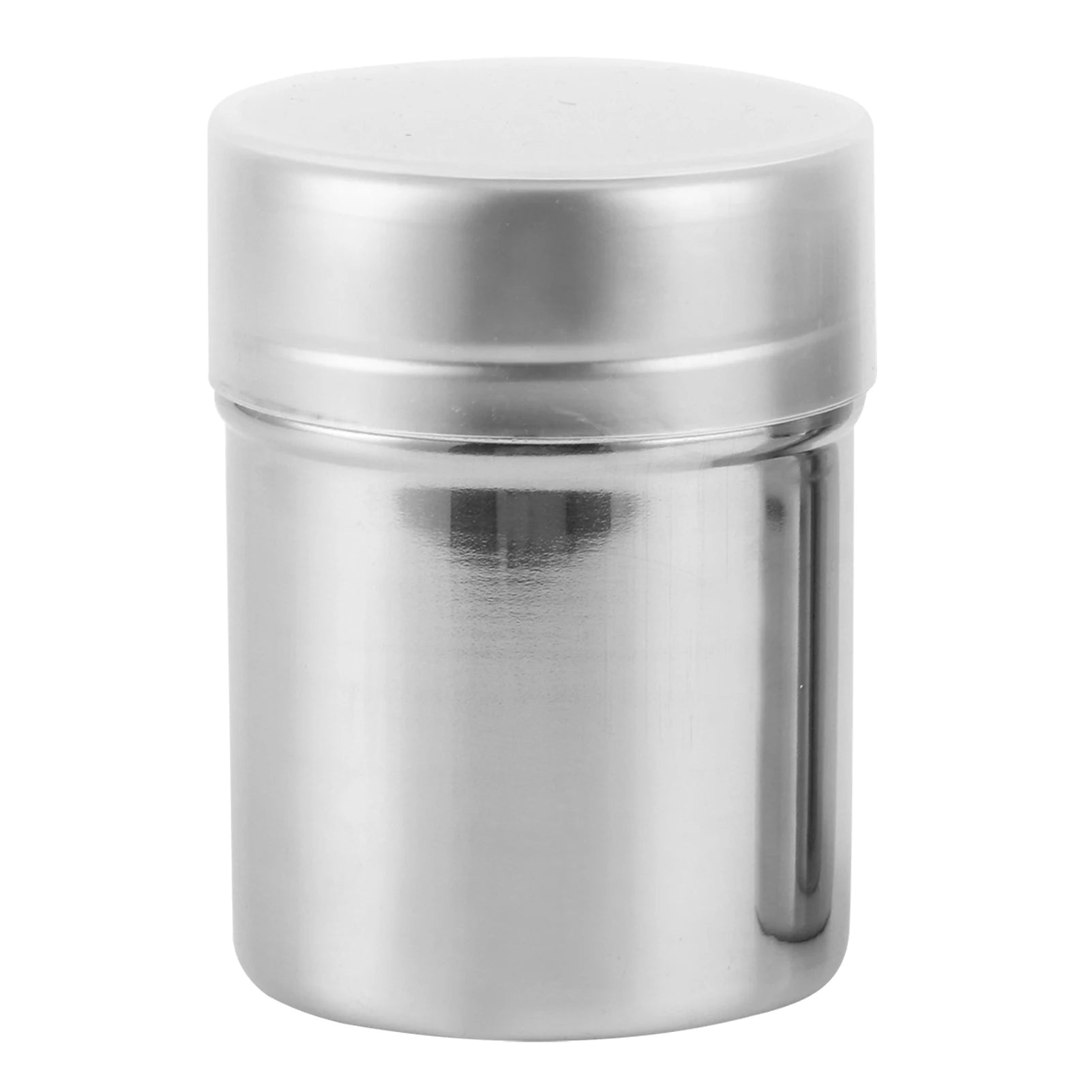 Fine Mesh Powder Shaker Stainless Steel Chocolate Coffee Sifter for Kitchen Baking Cooking Powder Dredger Powder Sugar Shaker Qme S