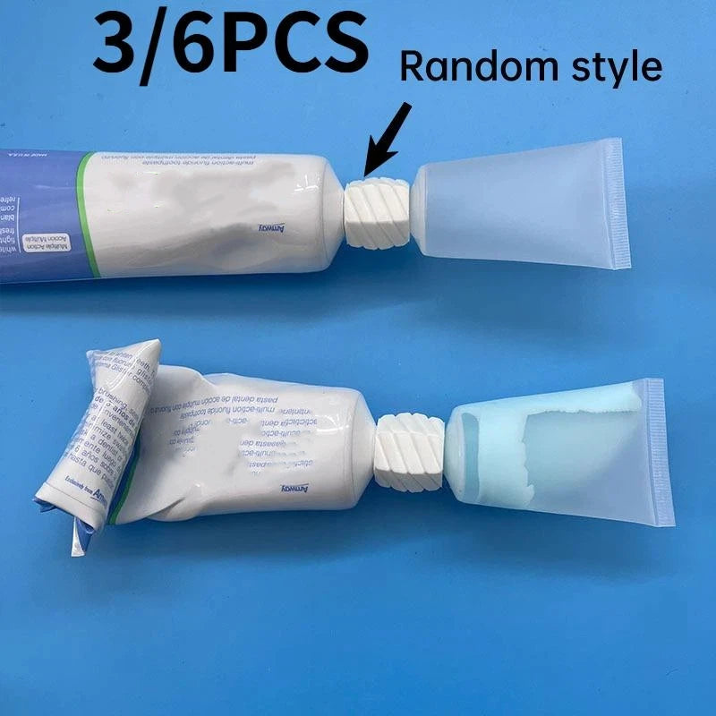 Empty Soft Squeeze Travel Tubes 3 Reusable Portable Toothpaste Qme
