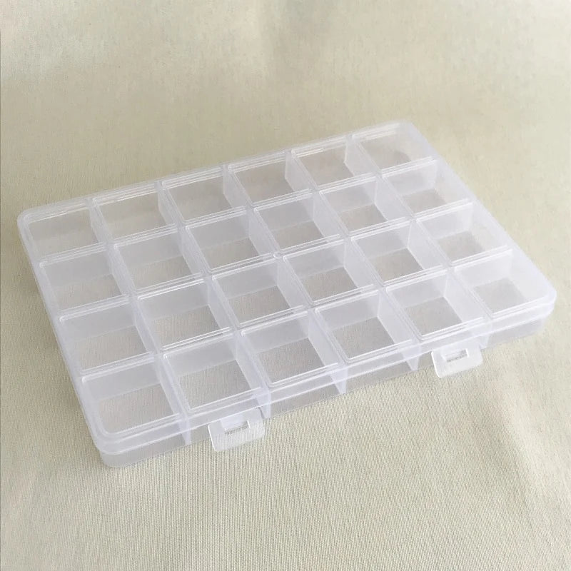 Jewelry Earring Bead Screw Holder Case Display Organizer Qme