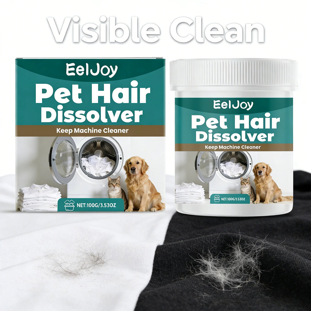 Pet Hair Dissolving Agent Decompose Pet Hair Clean Clothing Reduce Hair Residue Safe for Fabrics Household Clothing Care Cleaner Qme