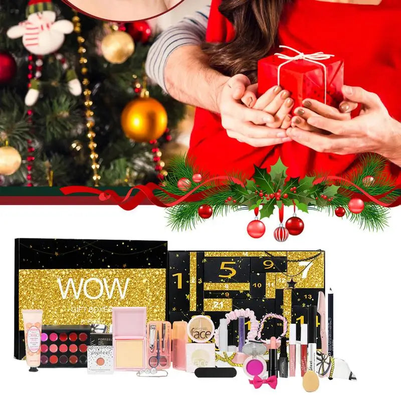 24 Days Beauty Advent Calendar Makeup Christmas Countdown Make Up Qme