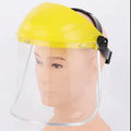 Safety Hard Face Shield Protective Mask Adjustable Head Strap Full Qme Default Title