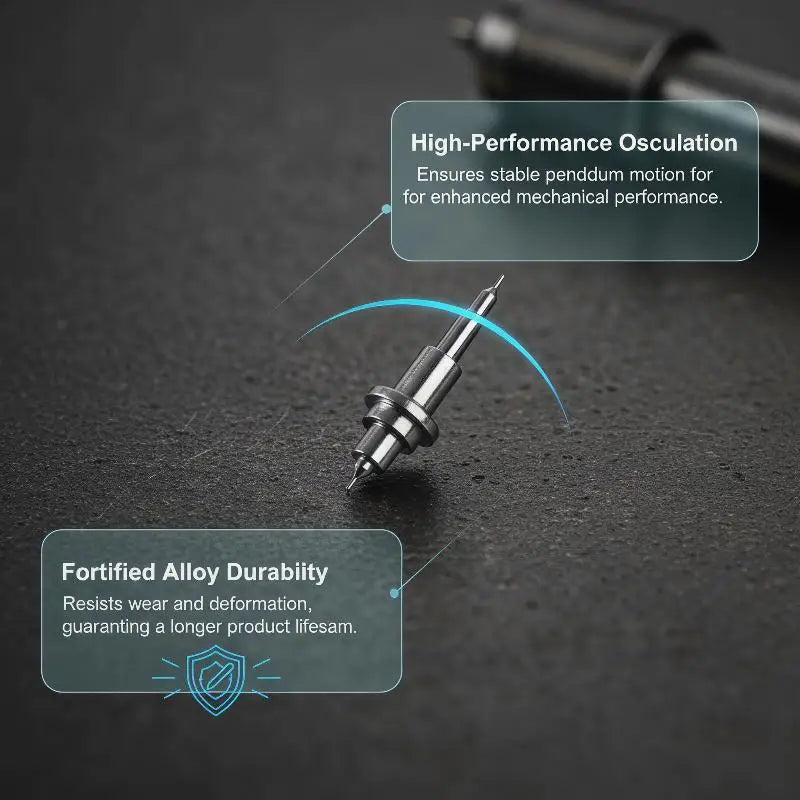 5Pcs Pocket Watch Pivot Pendulum Axis Sharp Cores Point Balance Wheel Tip Balance Shaft Watch Repair Parts Balance Wheel Shaft Qme