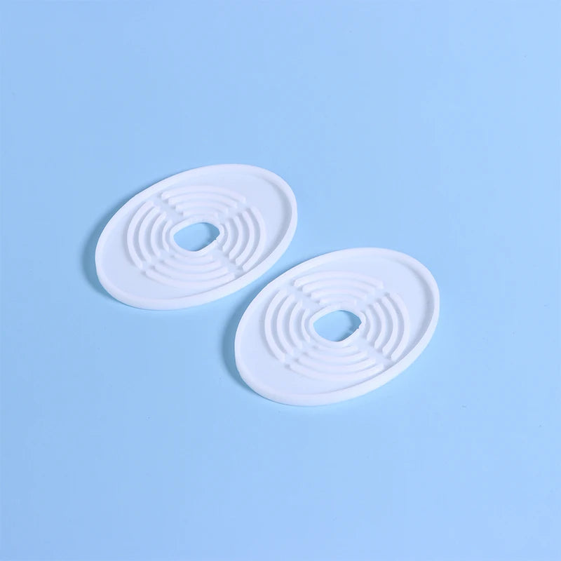 2Pcs Electric Toothbrush Charging Protective Mat Durable Drain Tray Waterproof Base Mat Electric Toothbrush Charging Accessories Qme A2