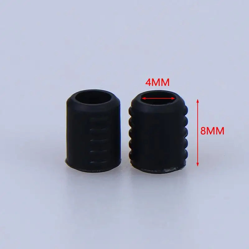 Anti-rotation MMCX IE40 Earphone Fixing Adapter 1 Pair Rubber Sleeve Qme BK1
