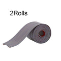 Floor Cord Cover,PVC Cable Protector,Extension Protect Wires&prevent Trips,,Self-adhesive, Suitable For Floors,wall And Desktop Qme Grey 2Rolls