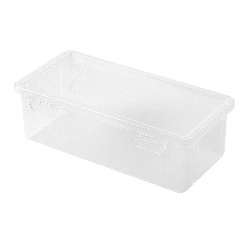 School Pencil Case Supplies Storage Box PP Material Transparent Pouch Qme