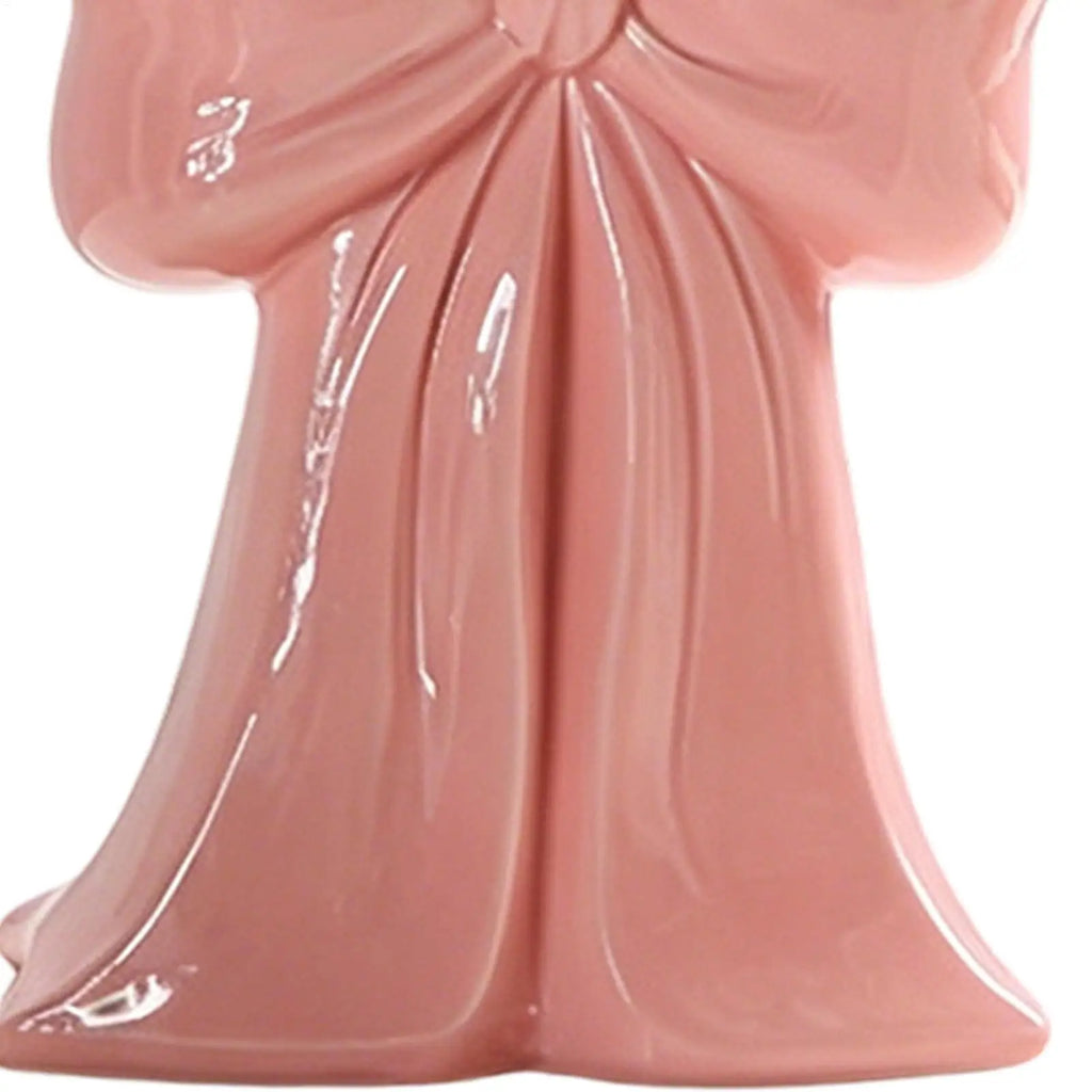Bow Vase for Flowers Bow Display Centrepiece Tabletop Decoration Flower Vase Pen Holder Bookshelf Home Bedroom Working Place Qme