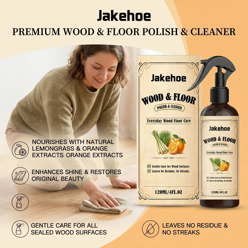 Wood Floor Cleaning Spray Remove Scratches Polish Restore Shine Brightening Wooden Furniture Maintenance Floor Polishing Agent Qme