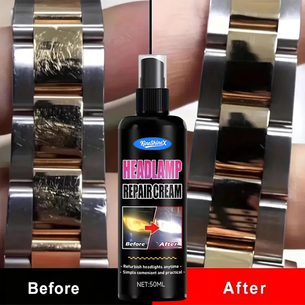 Universal Glass Scratch Remover Liquid Easy Apply Resin for Glasses, Phone Screens & Watch Glass Repair Kit with sponge 50ml Qme