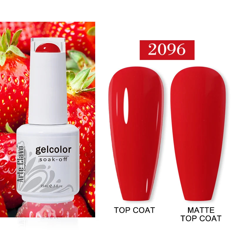 Arte Clavo Autumn Nail Gel Polish Caramel Winter Soak Off UV LED Art