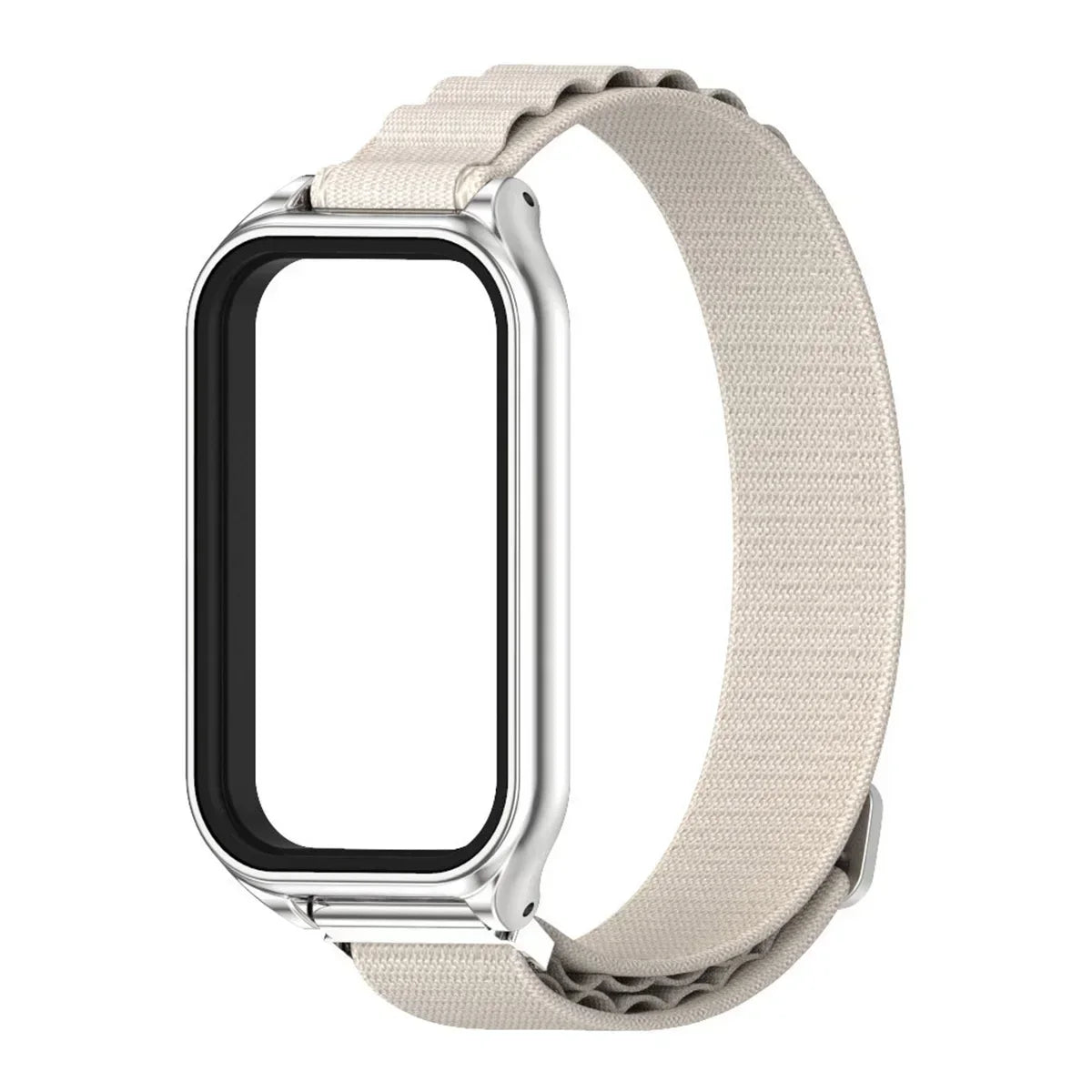For Redmi Band 2 Strap Nylon Loop Bracelet for Xiaomi Redmi Smart Band 2 Correa Smart Watch Wrist Belt Accessories Qme HS For Mi Band 8 Active