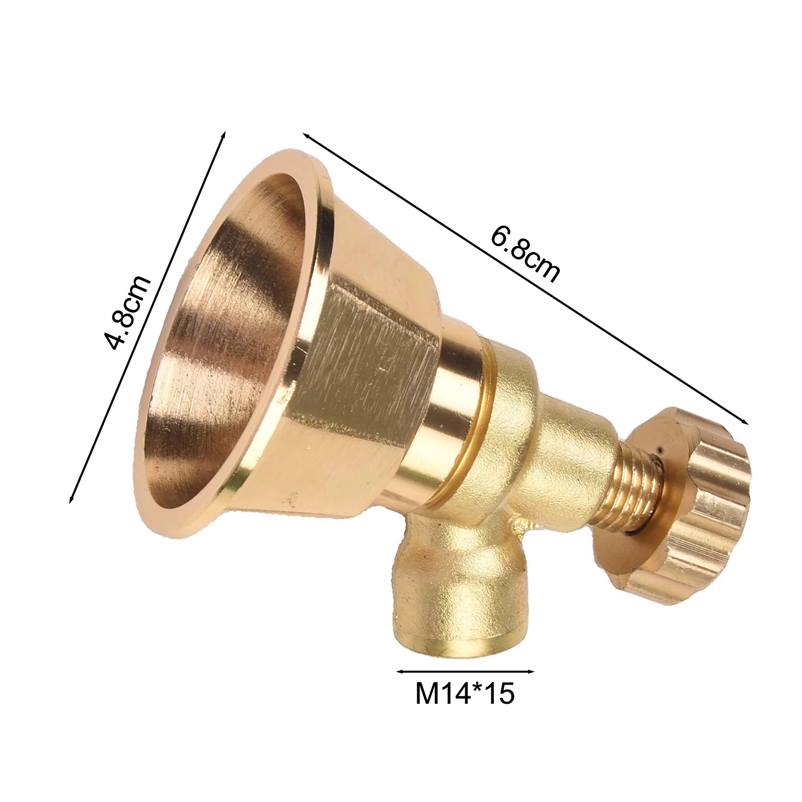 Agricultural Atomization Adjustable Sprayer Nozzle Aluminum Multiple Modes Sprayer Nozzle Easy To Install Qme