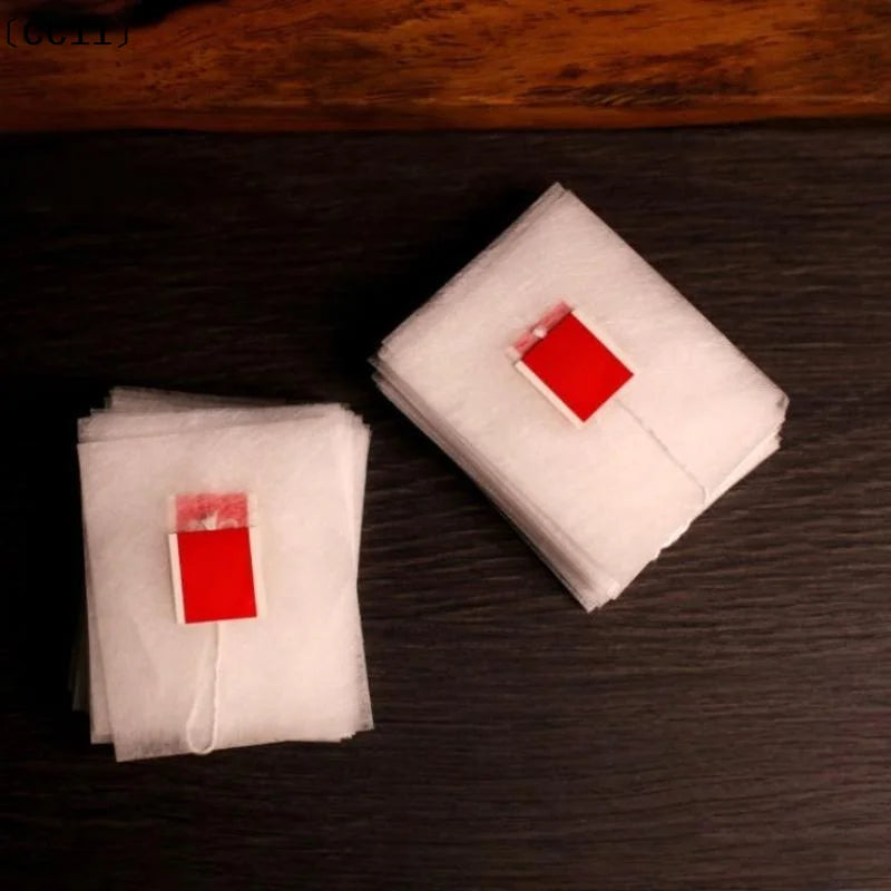 Degradable Corn Fiber Heat-sealable Empty Tea Bags String Filter Qme