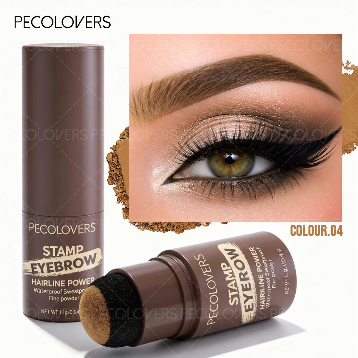 Sta1 Instant Uniform Hairline Shadow Powder Stick Waterproof Qme 04