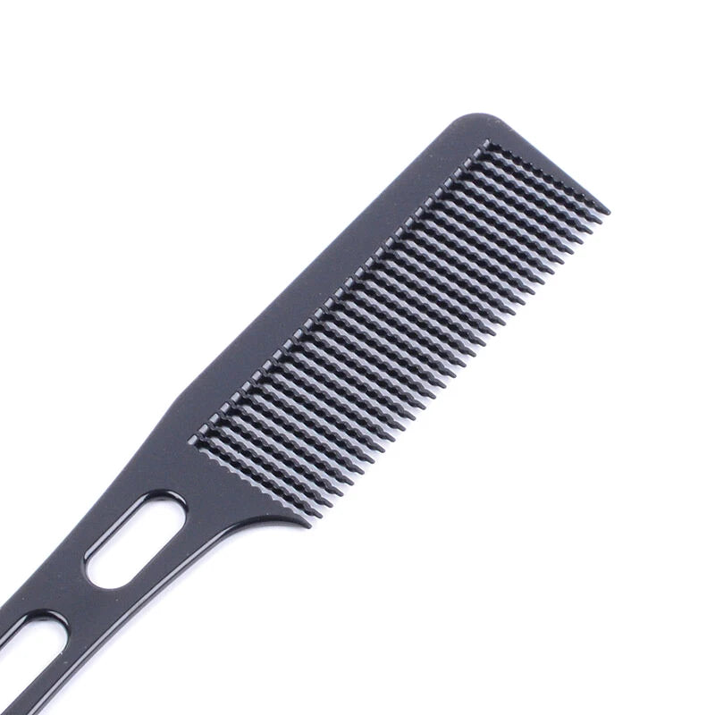 Professional Salon Barber Hair Clipper Accessories Flat Head Cut Comb Qme