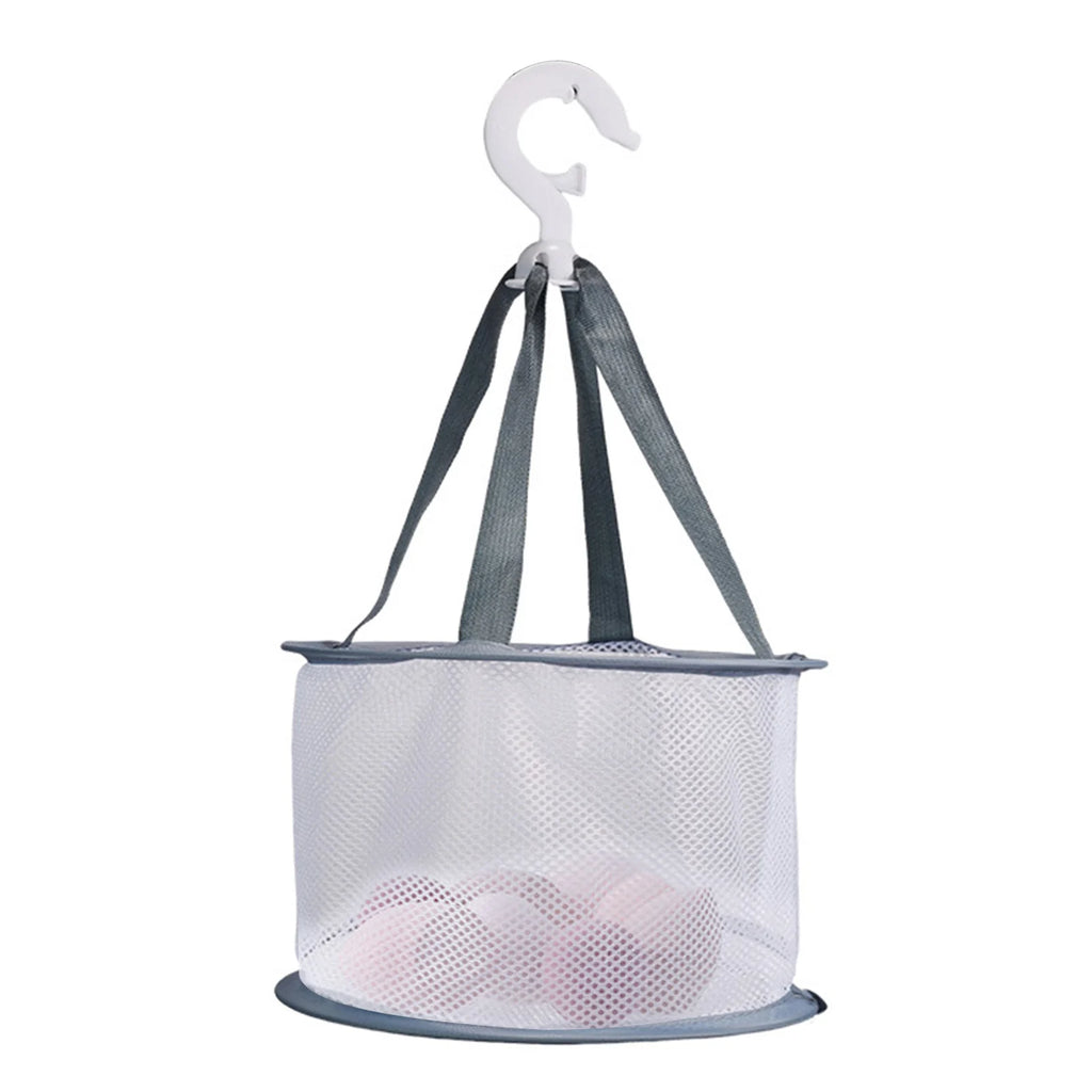 Makeup Brush Drying Hanging Net Foldable Mesh Sponge Egg Bath Qme