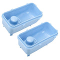 A02F-Washer Detergent Dispenser Replacement Assembly 2Pcs DC97-17022B For 592-49396 Replaces 3015202 AP5589006 PS4222035 Qme As Shown