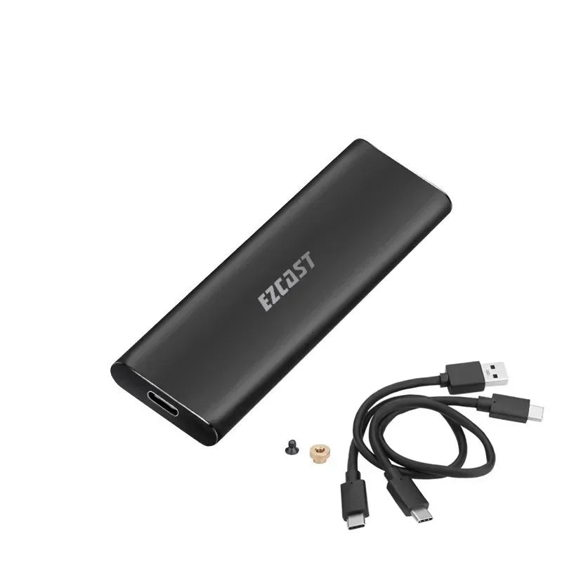 USB3.1 M.2 NVME Mobile Hard Disk Box Ultra-high Speed PCIe To GEN2 Solid State SSD Thunderbolt 3 Type-c Qme