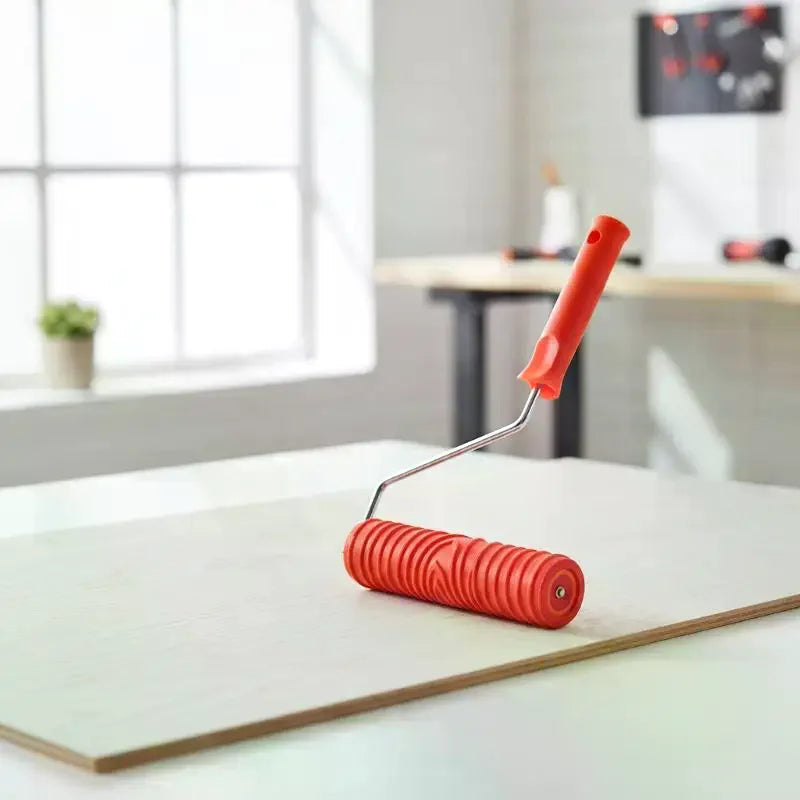 Paint Roller Embossed Rubber Drum Print Roller Paint Liquid Wallpaper Diatom Ooze Painting Tools DIY Furniture Wall Renovation Qme