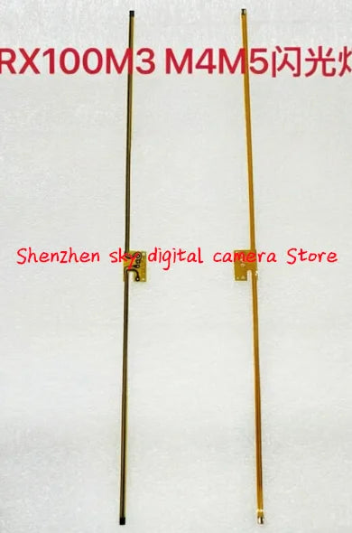 1PCS Brand New Flash Lamp Flex Cable for SONY DSC-RX100M3 RX100III IV V RX100M3 RX100M4 RX100M5 Digital Camera Replacement Part Qme Default Title