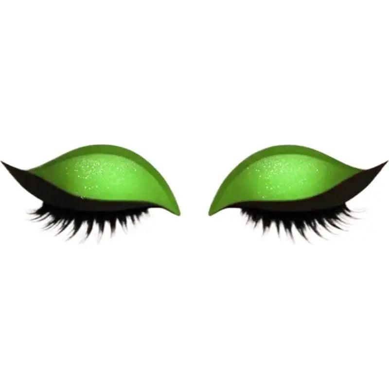 Colorful Lazy Eyelash Stickers Reusable Eye Shadow Patch Waterproof Qme F