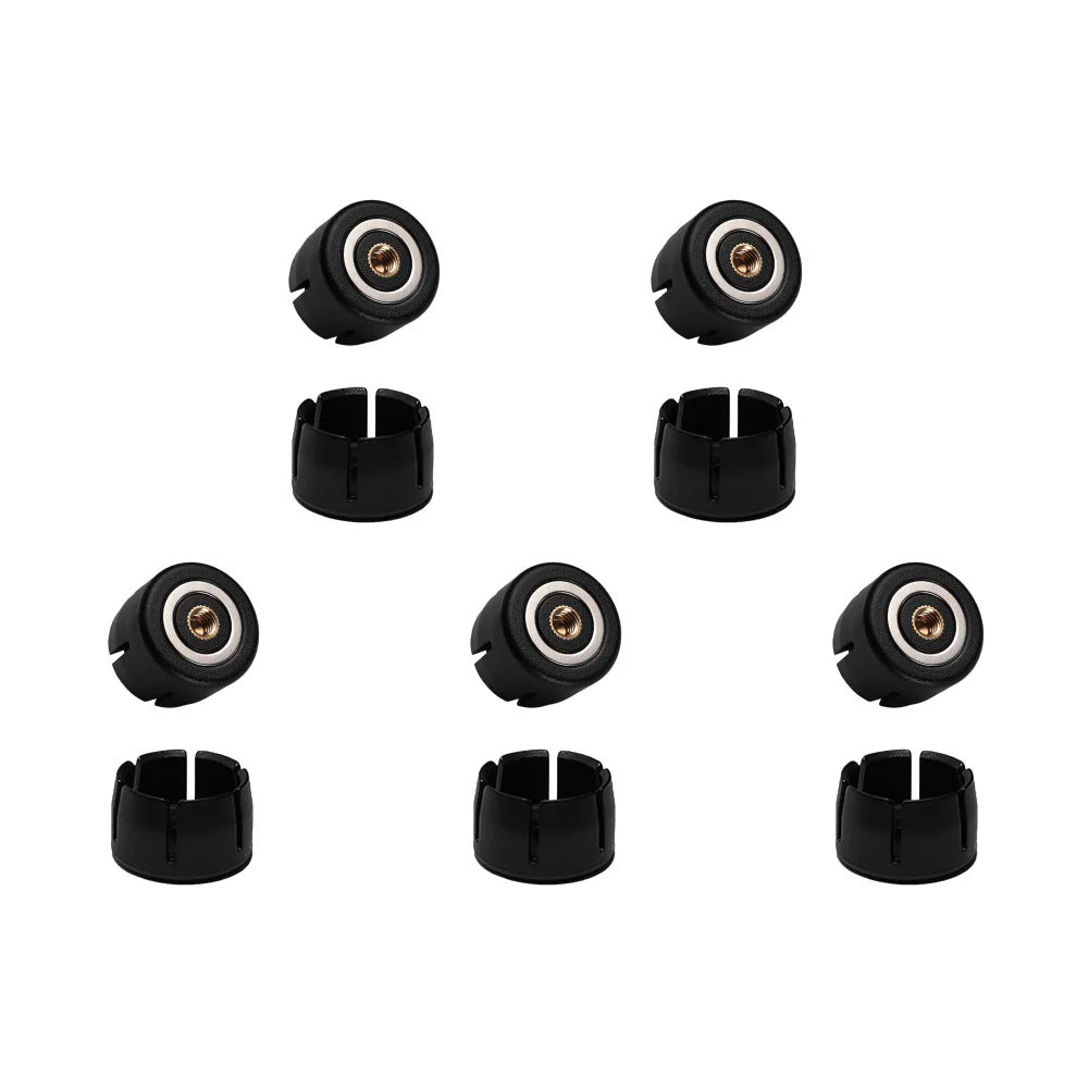 1-5Pcs Portable Lantern Base Supplies for GZ Accessory Magnetic Flashlight Lantern Base Transfer Adapter Flashlight Light Holder Qme 5 PCS