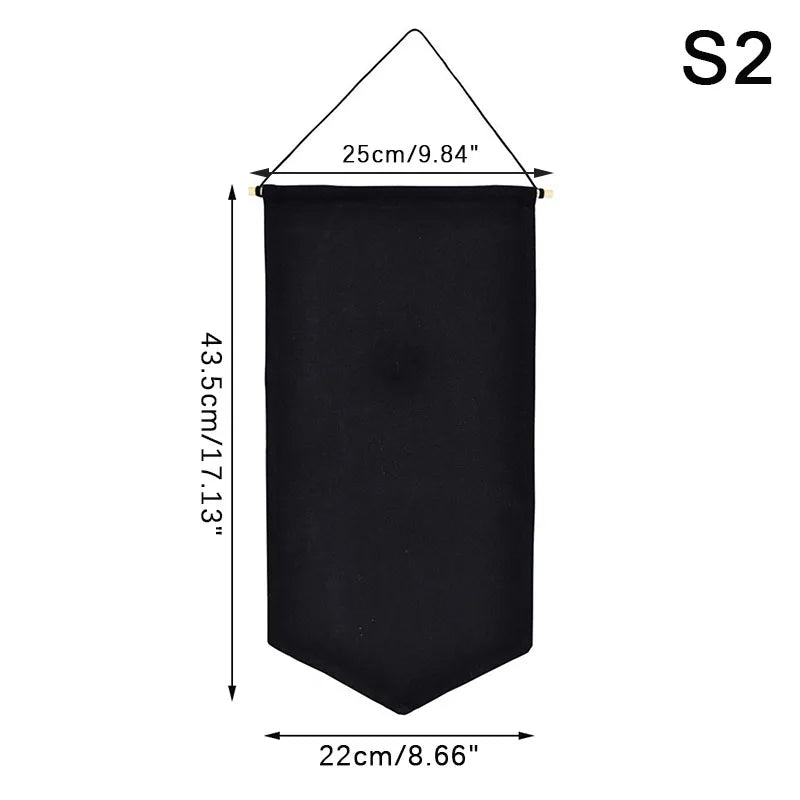 Nordic Blank Brooch Pin Badge Holder Hanging Cloth Organizer Display Qme S2