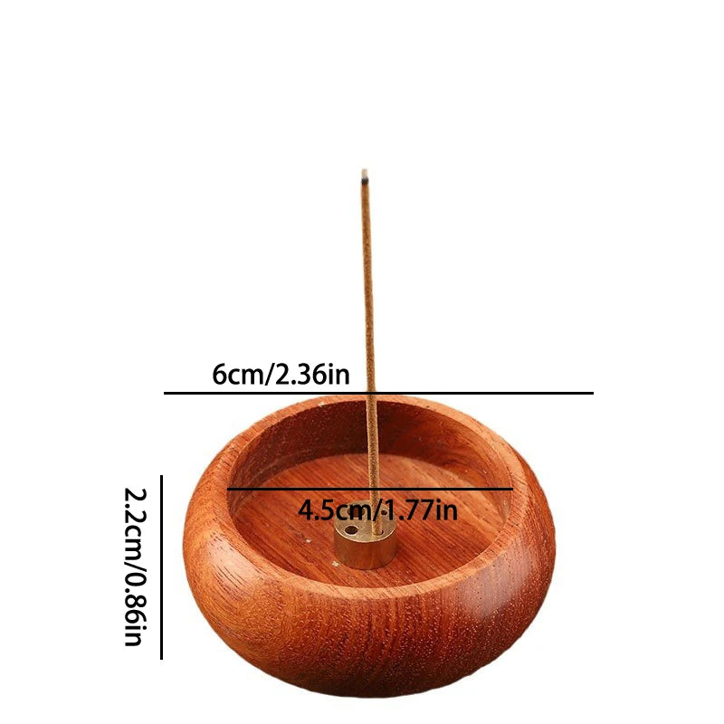 Incense Insert Sticks Yoga Room Living Tea House Holder Ash Catcher Qme