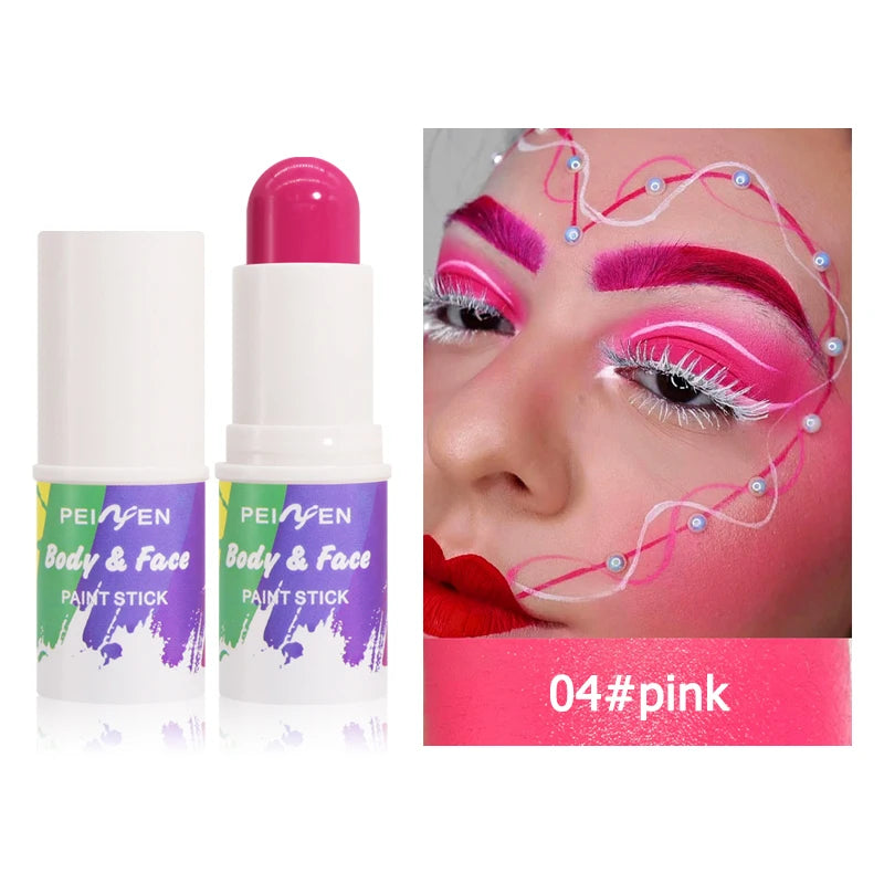 Shining Stick Makeup Waterproof Sweatproof Available Multiple Colors Qme 04 pink