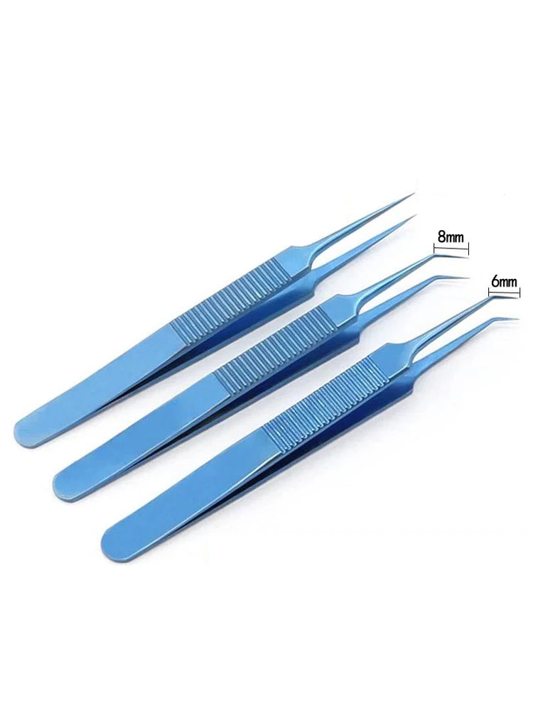 Fue Hair Transplant Forceps Implanter Tweezer Titanium Qme