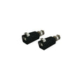 1Pair HD Video Transceiver CVI TVI AHD CVBS 4 in 1 4K 8MP Video Balun With Upside Push-terminal Passive Twisted Pair Transmitter Qme Default Title