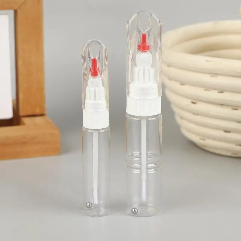 1 Needle Brush Dual-use Nail Polish Pen Empty Bottle Touch-up Paint Qme