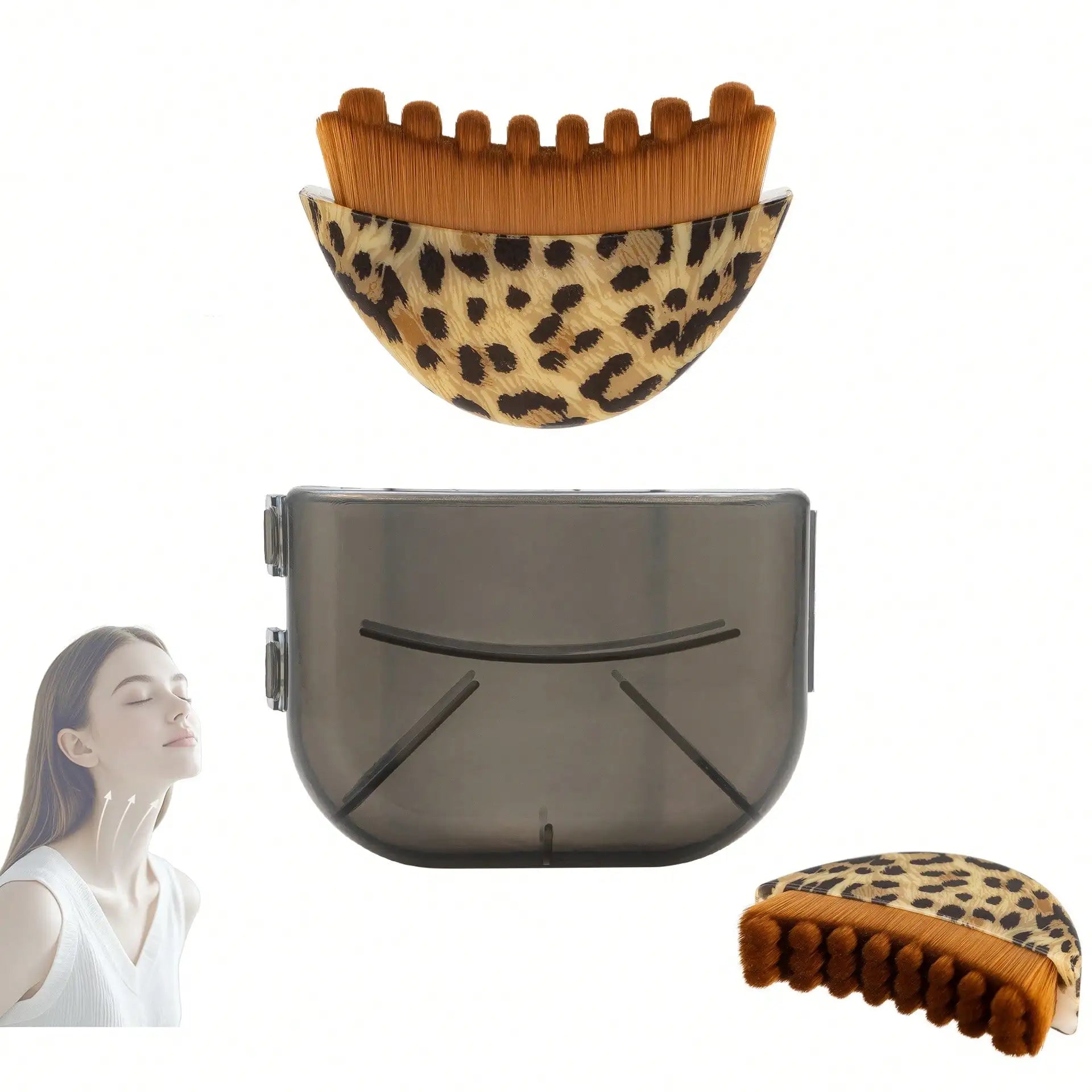 Lymphatic Brush Facial Contour Upgrade Eye Neck Massage Care Body Qme