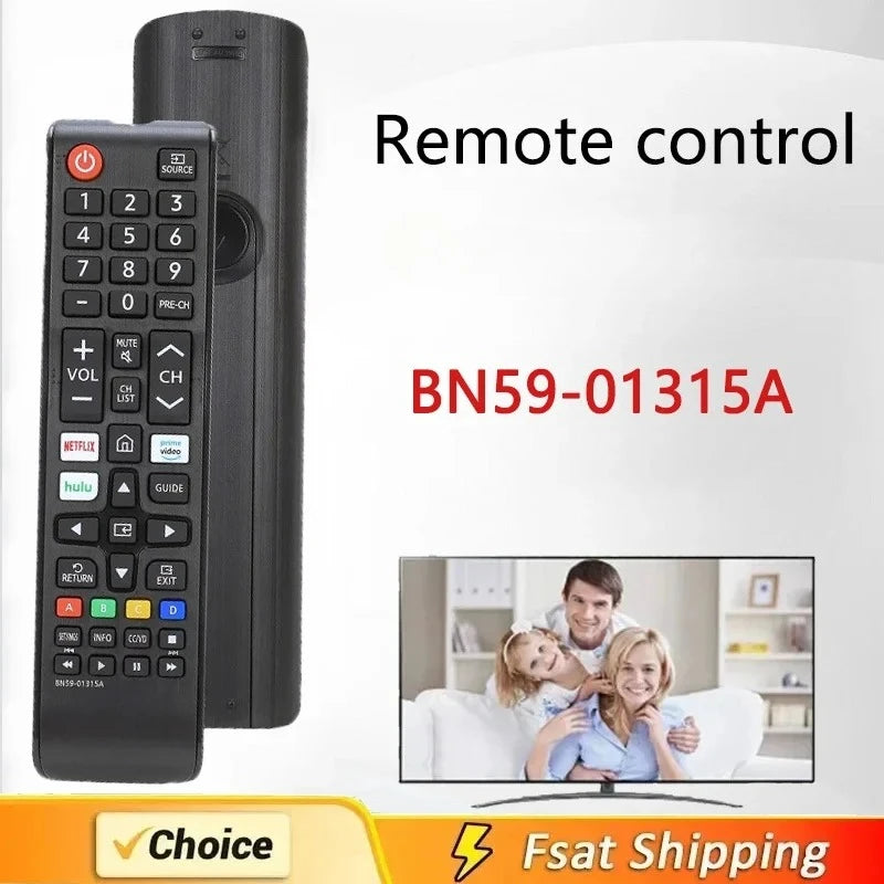NEW BN59-01315A Replacement Remote Control Fit for Samsung Smart HDTV UN55RU7100FXZA UN55RU710D UN55RU710DFXZA UN55RU7200 U Qme