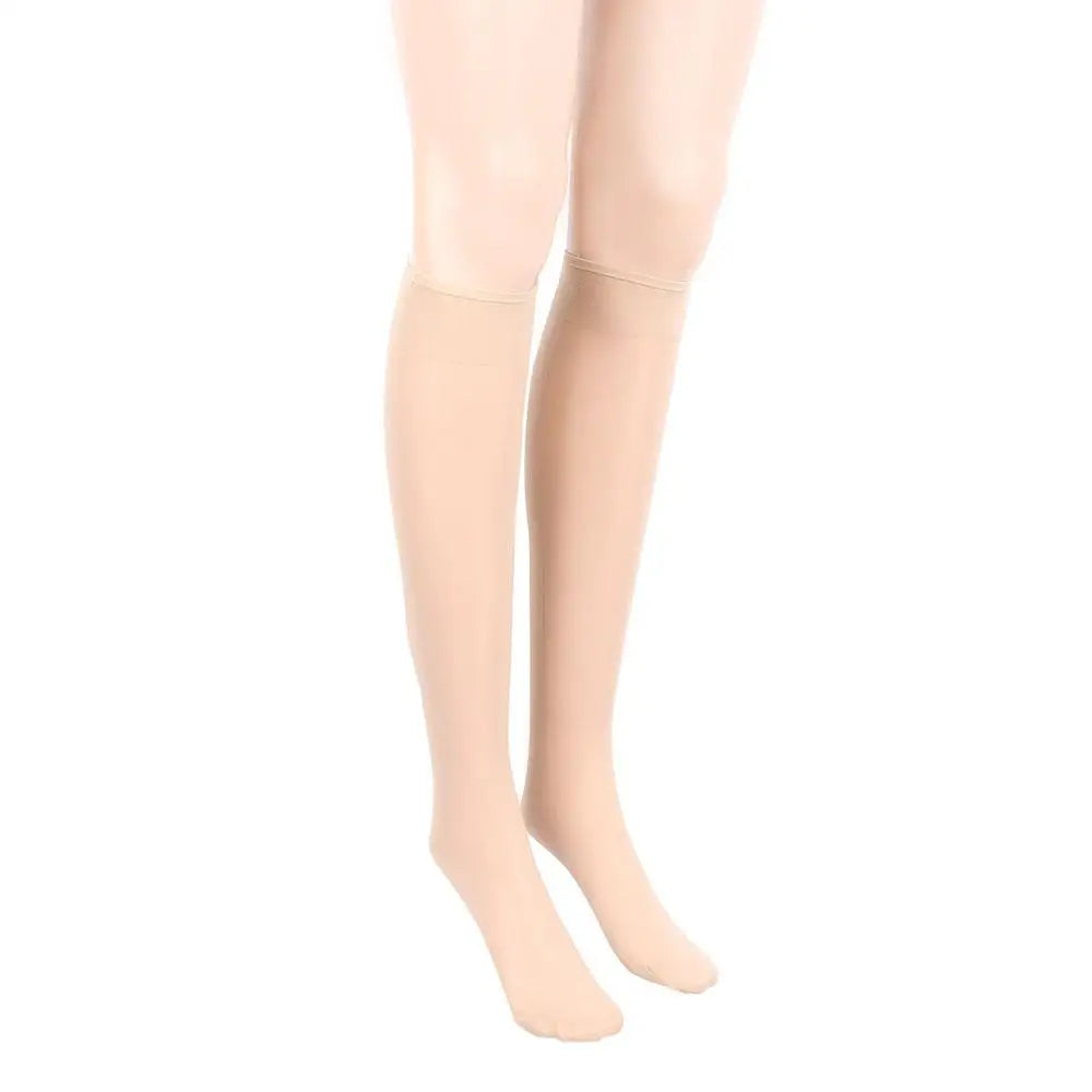 Solid Summer Ladies Transparent Sexy Socks Thigh Stocking Long Tights Qme Nude One Size