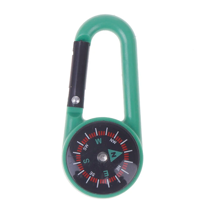 Quick Release Mountaineering Hiking Backpack Buckle Compass Outdoor Qme Dark green