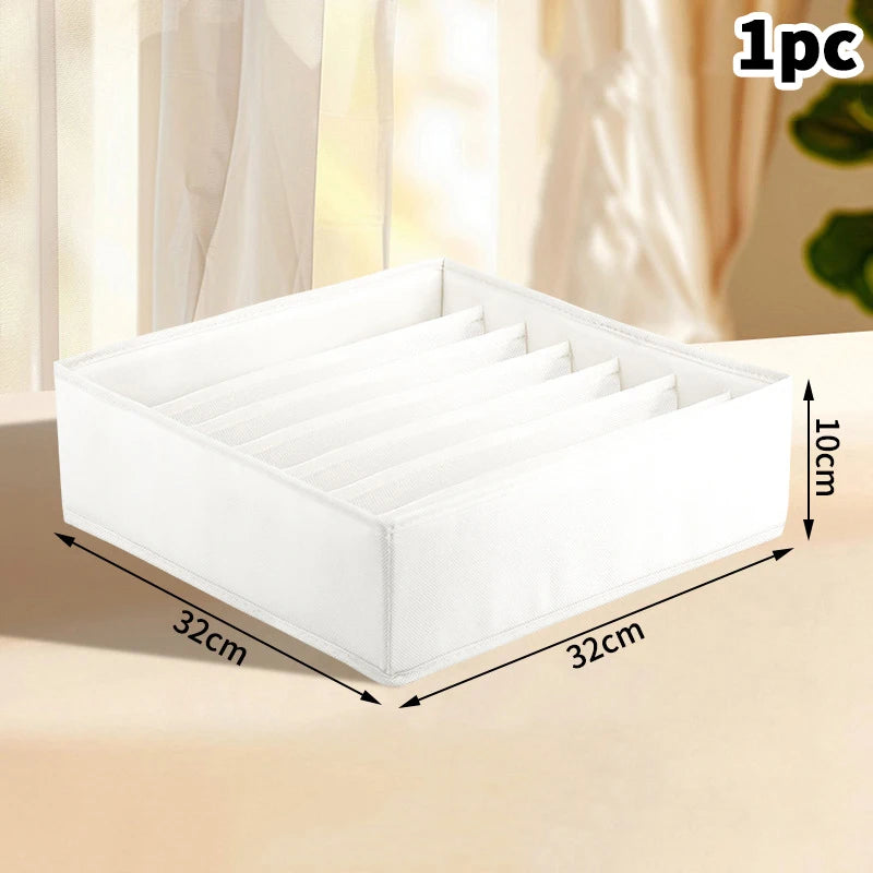 Household Wardrobe Box Cabinet Drawer Organizer Underwear Socks Bra Qme C2
