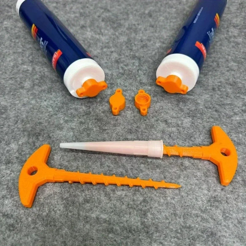 Top-notch Glass Glue Sealing Cap Sealant Gun Nozzle Prevent Core Pipe Qme