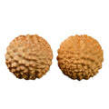 Wooden Hand Massage Ball Palm Relaxing Spiky Textured Acupoint Massage Balls for Elderly Pointed Hand Massage Balls Qme as pic